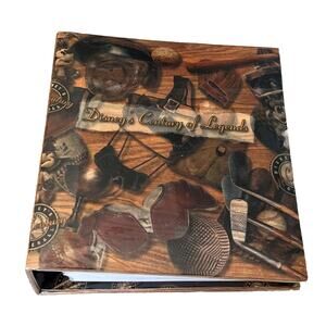 Disney Parks Vintage Century of Legends Photo Album 50 pgs 4x6 EUC